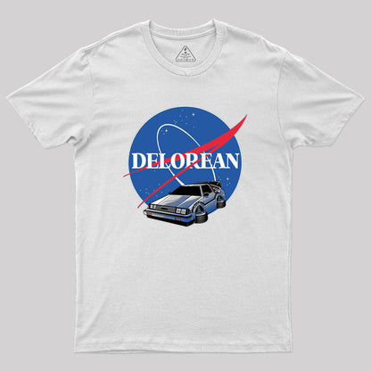 DELOREAN SPACE Geek T-Shirt