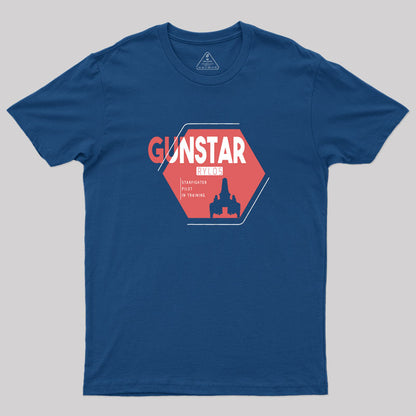 Gunstar Pilot in Training Geek T-Shirt