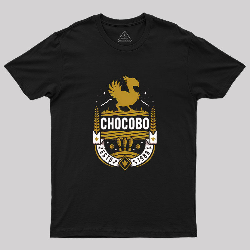 Chocobo Emblem Geek T-Shirt