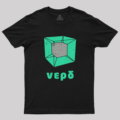 Tesseract Design For The Nerd Geek T-Shirt