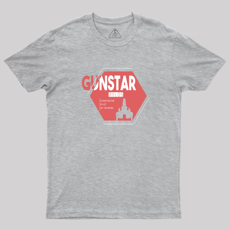 Gunstar Pilot in Training Geek T-Shirt