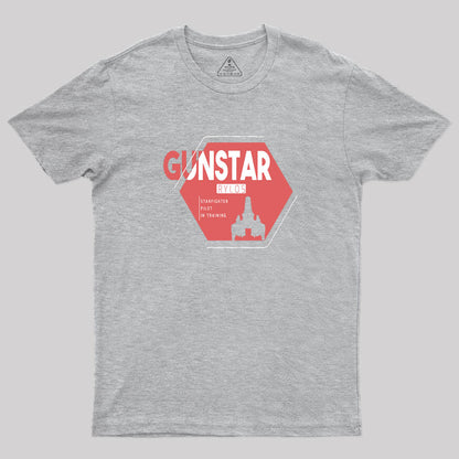 Gunstar Pilot in Training Geek T-Shirt