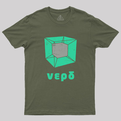 Tesseract Design For The Nerd Geek T-Shirt