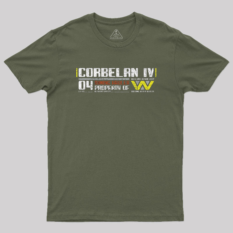 Corbelan IV Geek T-Shirt