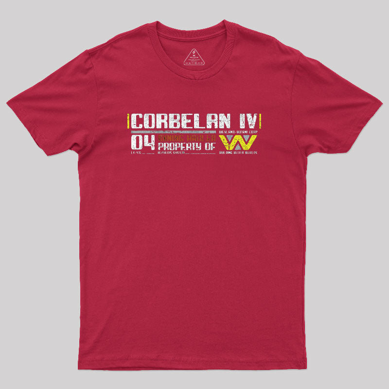 Corbelan IV Geek T-Shirt