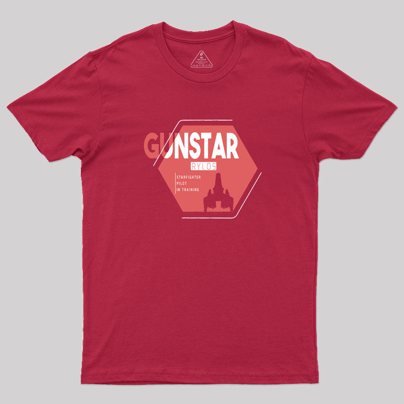 Gunstar Pilot in Training Geek T-Shirt