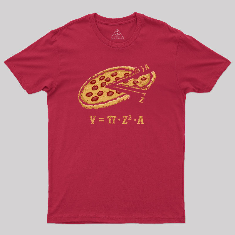 The Volume of Pizza Geek T-Shirt