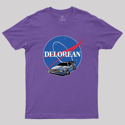 DELOREAN SPACE Geek T-Shirt