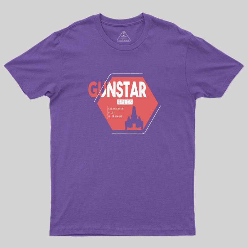 Gunstar Pilot in Training Geek T-Shirt