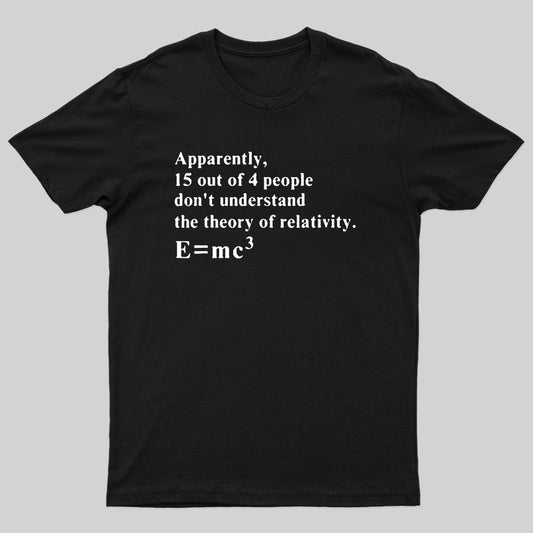 Parody The Relativity Theory Math Physics Humor T-Shirt