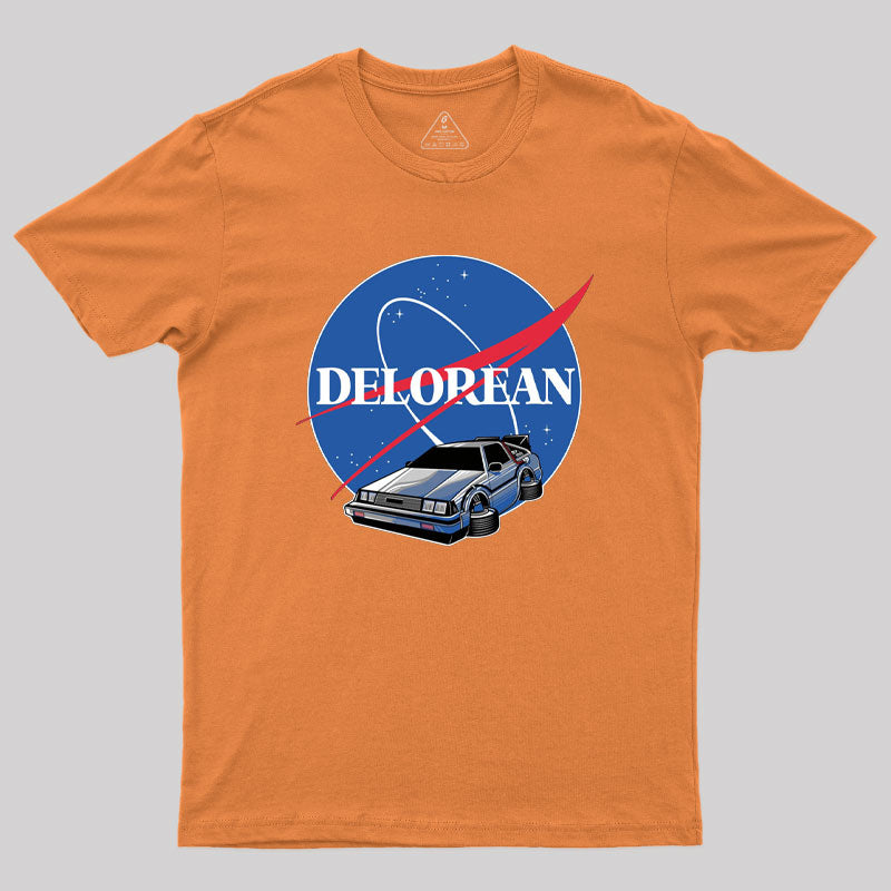 DELOREAN SPACE Geek T-Shirt