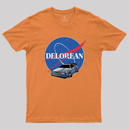 DELOREAN SPACE Geek T-Shirt