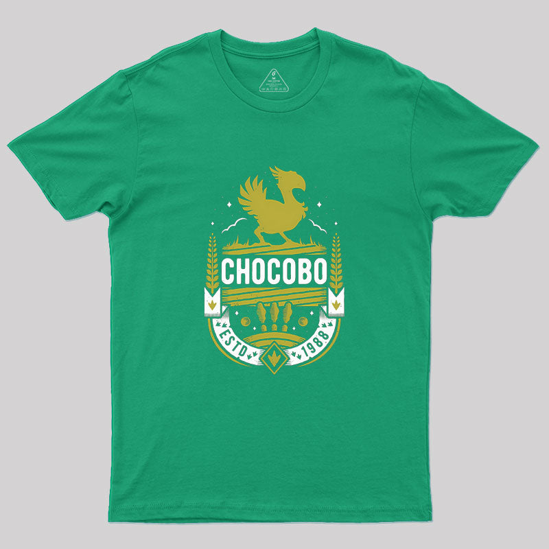 Chocobo Emblem Geek T-Shirt