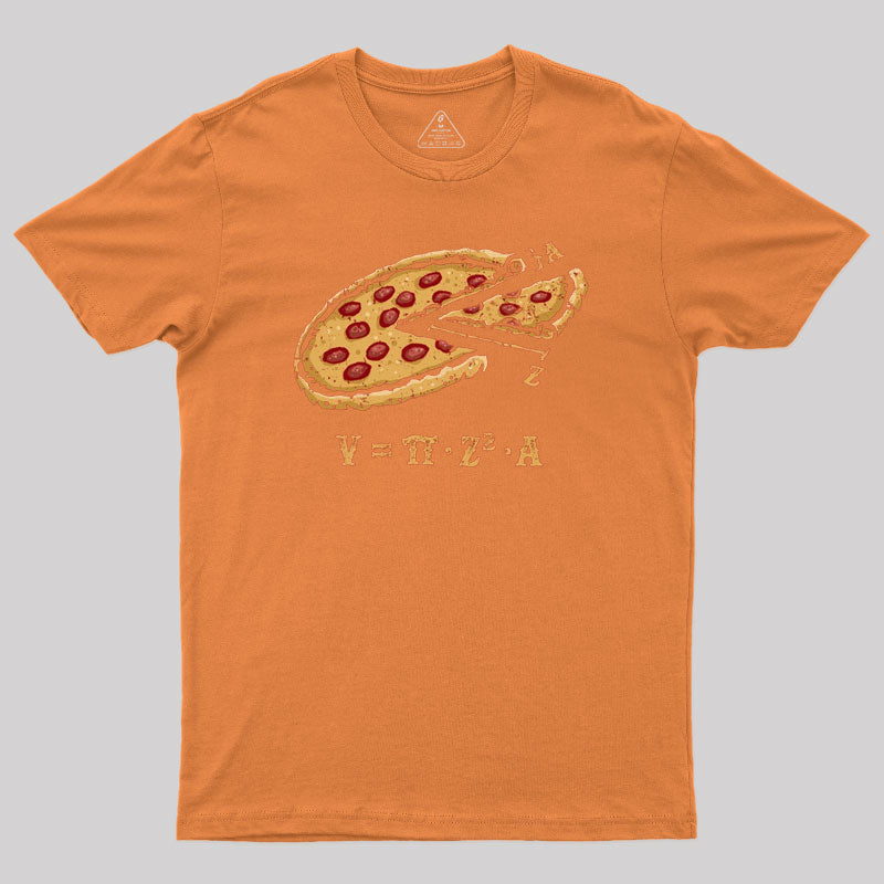 The Volume of Pizza Geek T-Shirt