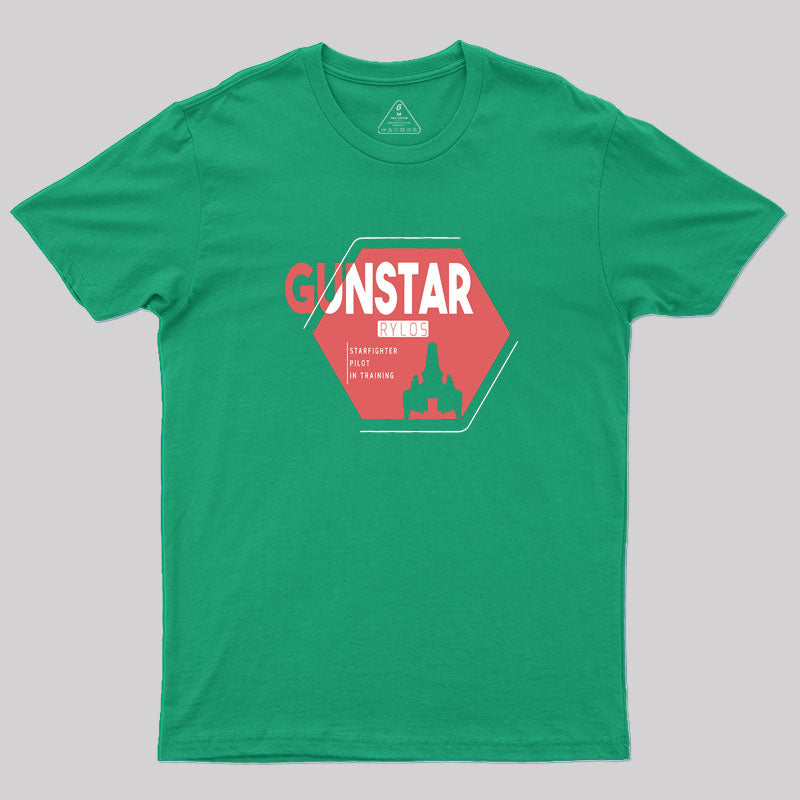 Gunstar Pilot in Training Geek T-Shirt