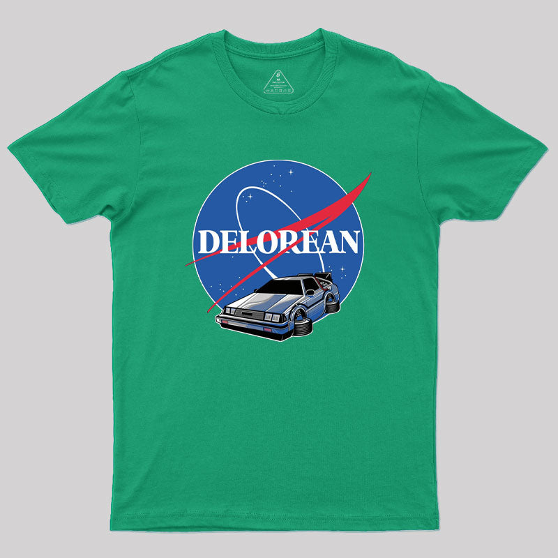 DELOREAN SPACE Geek T-Shirt