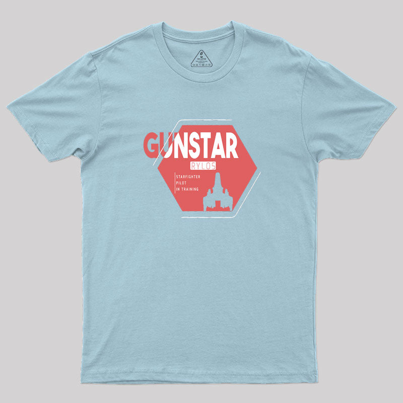 Gunstar Pilot in Training Geek T-Shirt