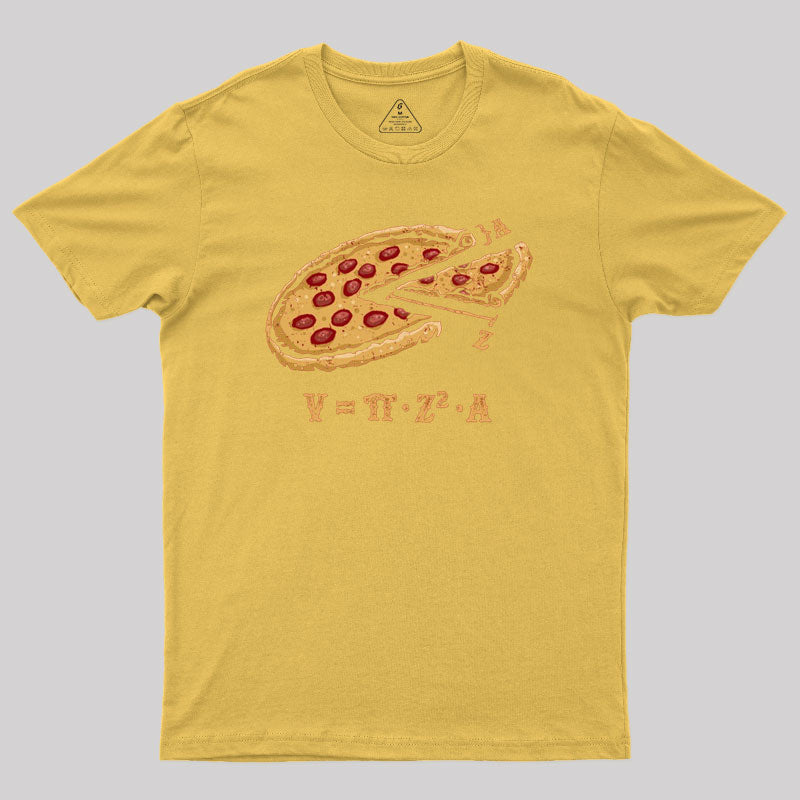 The Volume of Pizza Geek T-Shirt