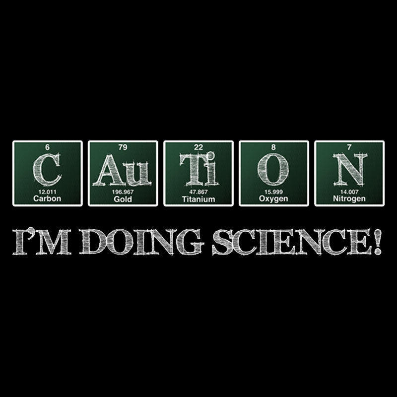 Caution Science Geek T-Shirt