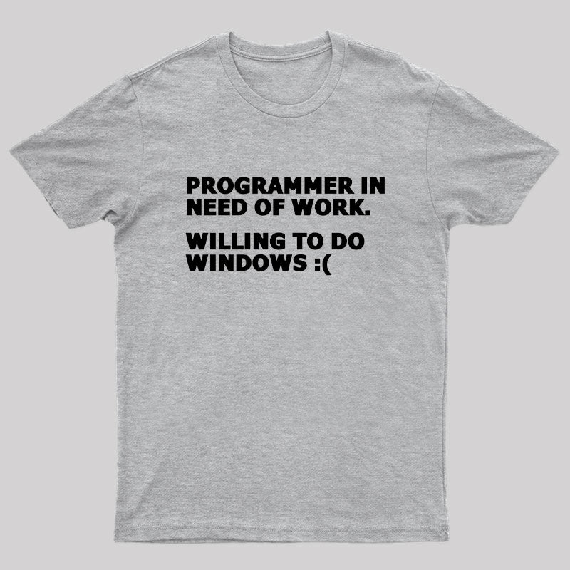 Windows 7 2024 t shirt