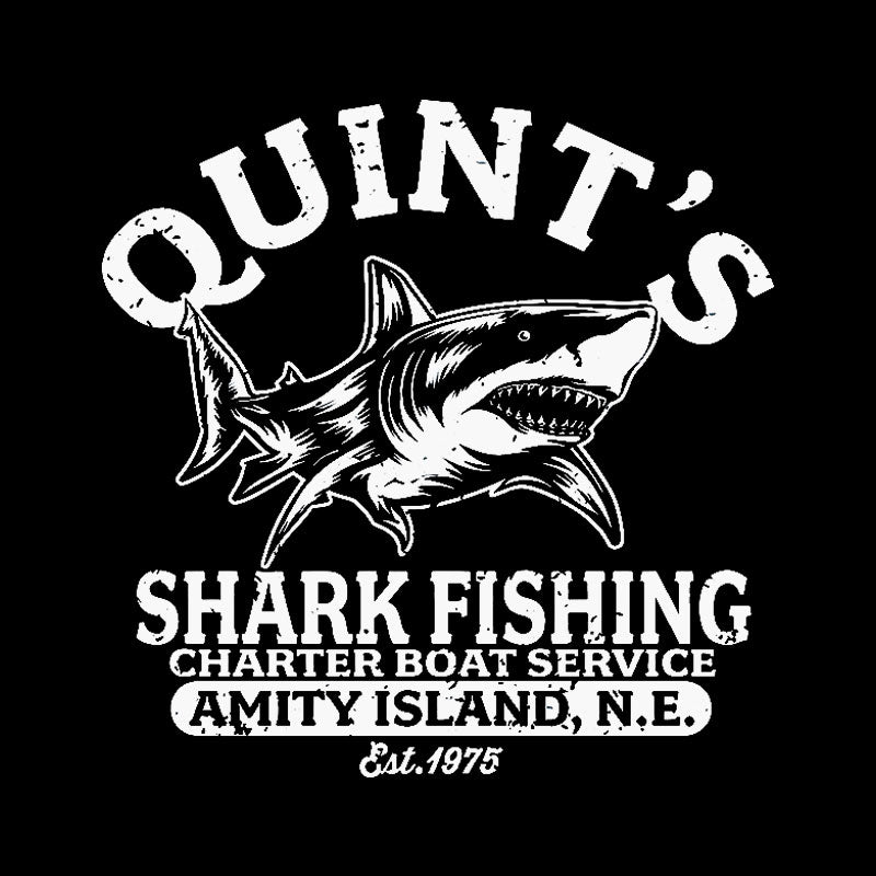 Quint's Shark Fishing Geek T-Shirt