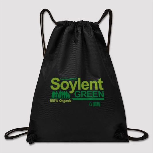 Soylent Green Drawstring Cinch Bag