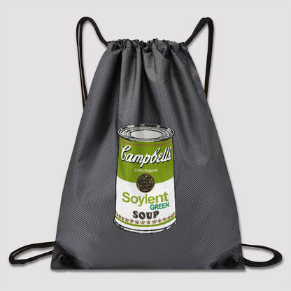 Soylent Green Campbelis Drawstring Cinch Bag