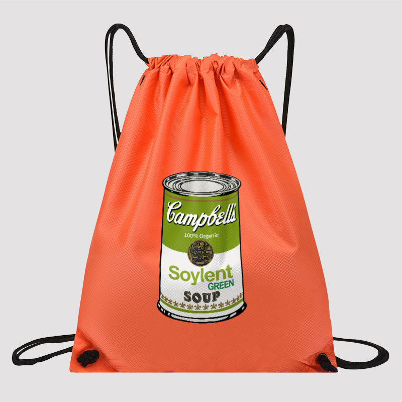 Soylent Green Campbelis Drawstring Cinch Bag