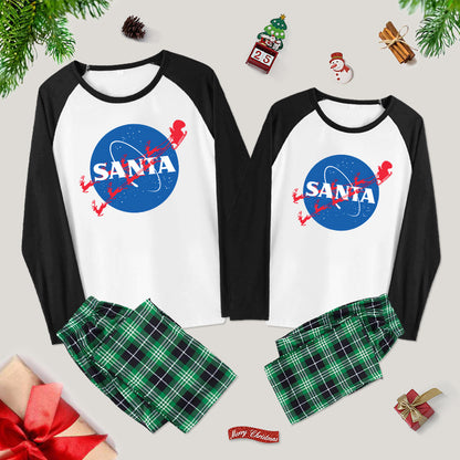 Christmas NASA Santa Family Christmas Pajama Sets