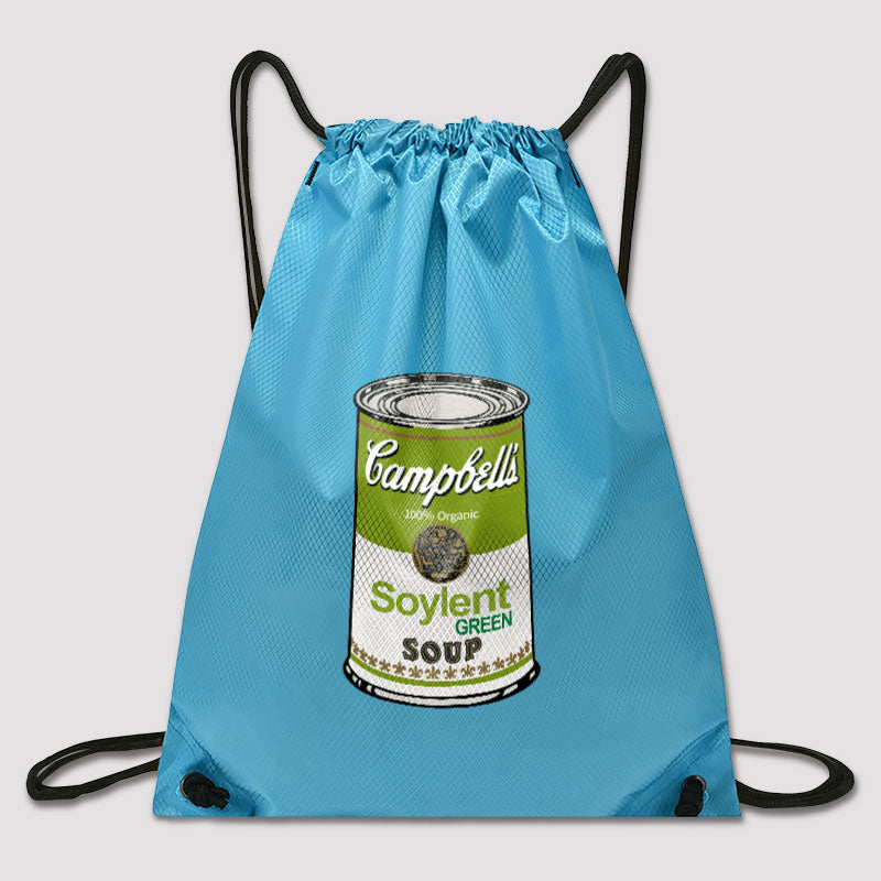 Soylent Green Campbelis Drawstring Cinch Bag