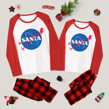 Christmas NASA Santa Family Christmas Pajama Sets