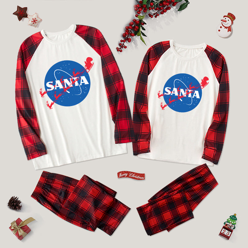 Christmas NASA Santa Family Christmas Pajama Sets