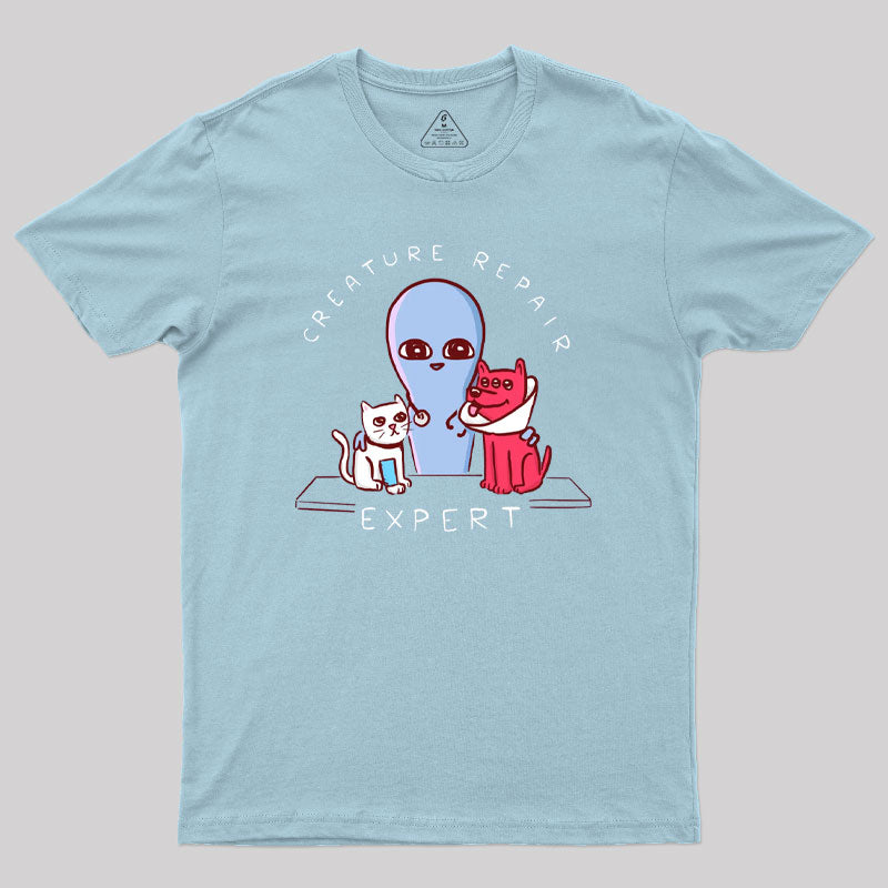 Creature Repair Expert Geek T-Shirt