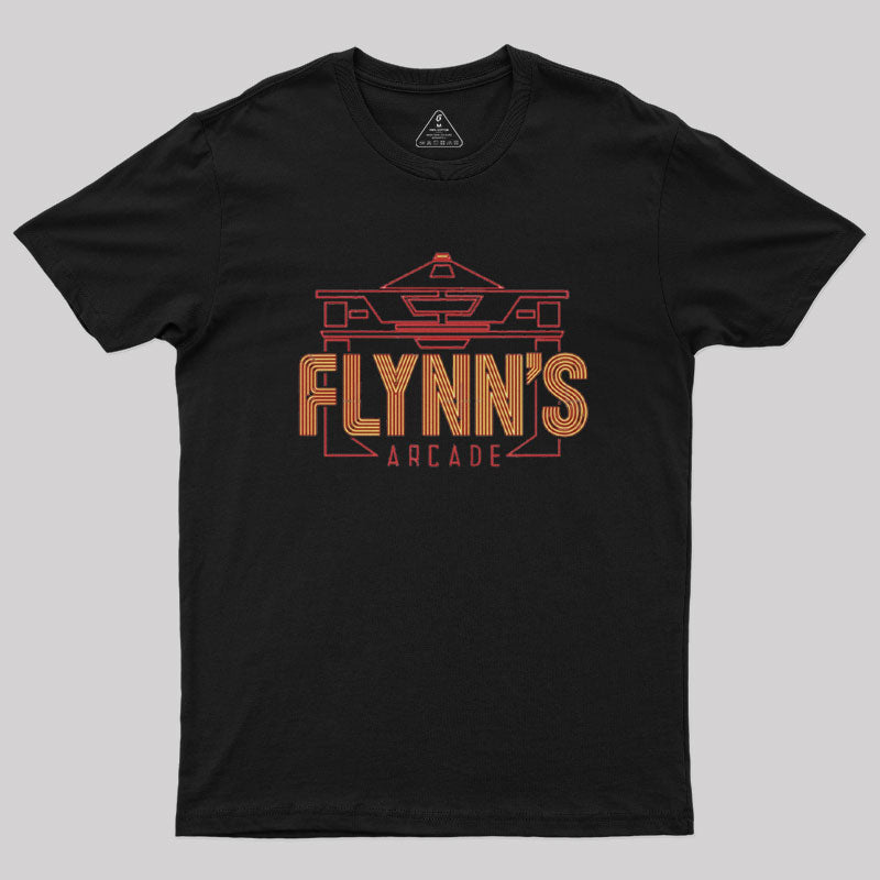 Flynn's Arcade Line Geek T-Shirt