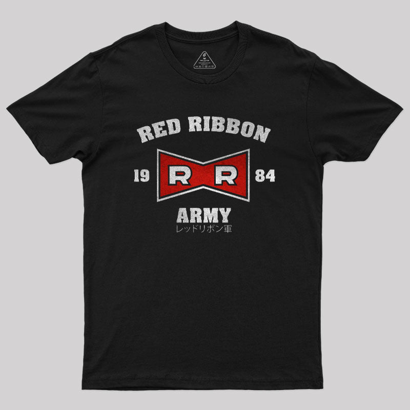 Red Ribbon Army Geek T-Shirt