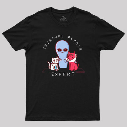 Creature Repair Expert Geek T-Shirt