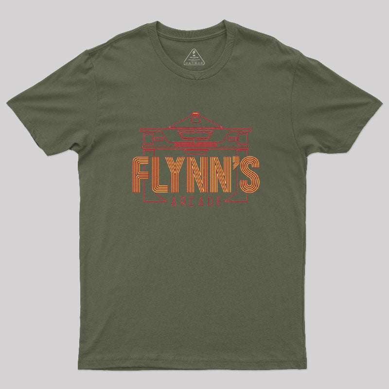 Flynn's Arcade Line Geek T-Shirt