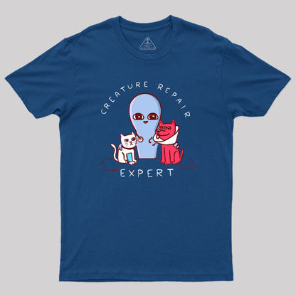 Creature Repair Expert Geek T-Shirt