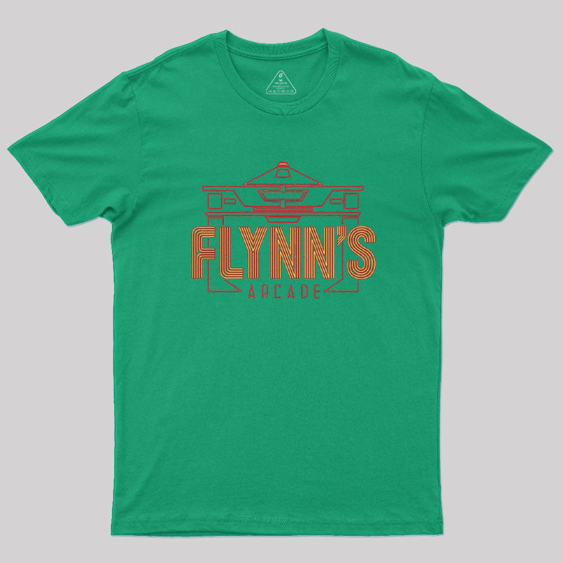 Flynn's Arcade Line Geek T-Shirt