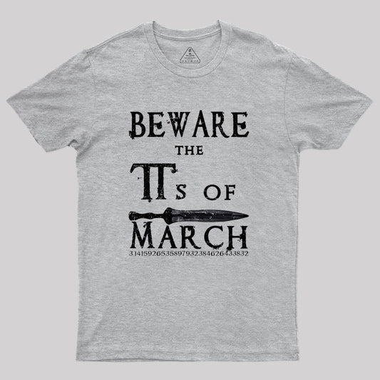 Funny Pi Day Shakespeare Geek T-Shirt