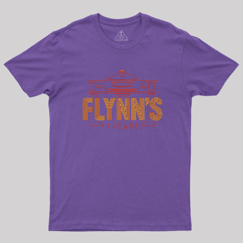 Flynn's Arcade Line Geek T-Shirt