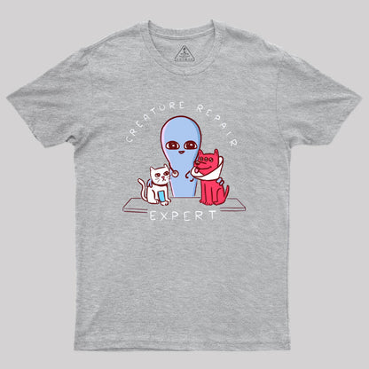 Creature Repair Expert Geek T-Shirt