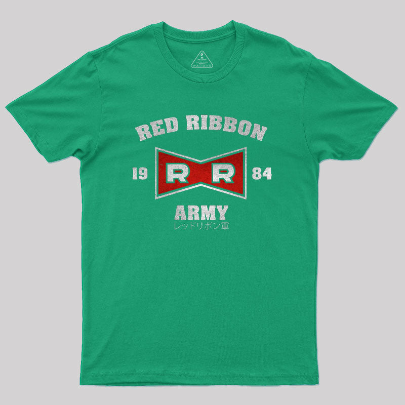 Red Ribbon Army Geek T-Shirt