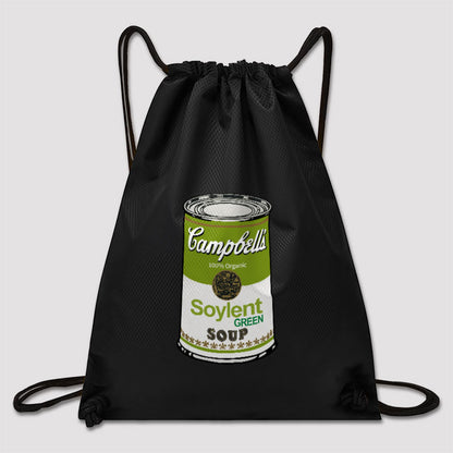 Soylent Green Campbelis Drawstring Cinch Bag