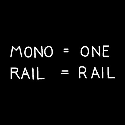 Mono One Rail Rail Geek T-Shirt