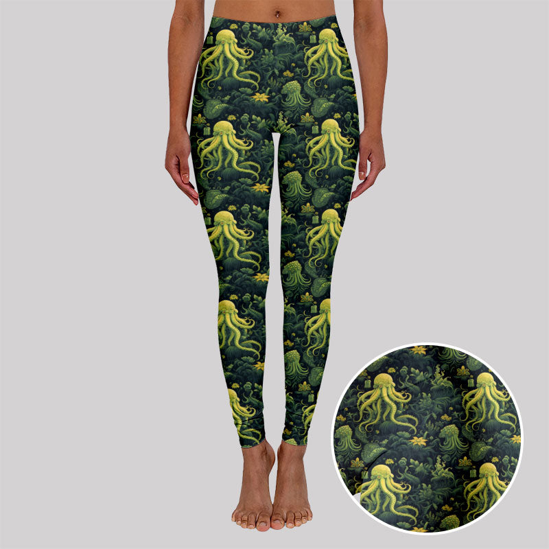 Cthulhu Geek Leggings