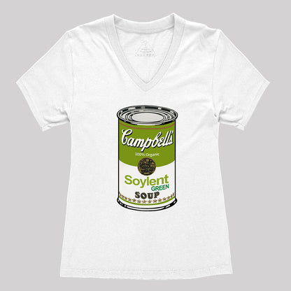 Soylent Green Campbelis Women's V-Neck T-shirt