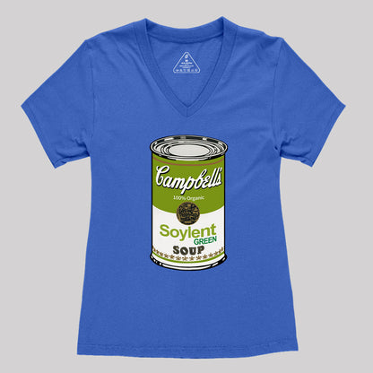 Soylent Green Campbelis Women's V-Neck T-shirt