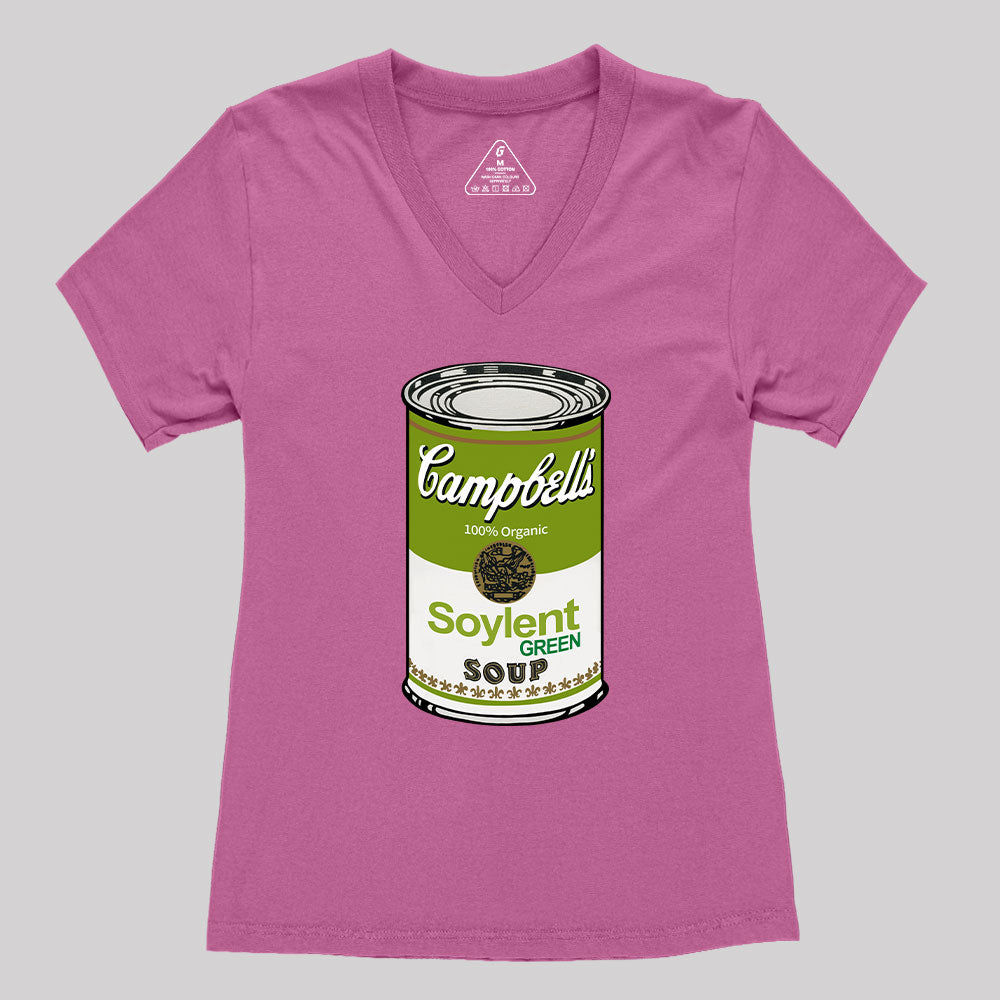 Soylent Green Campbelis Women's V-Neck T-shirt