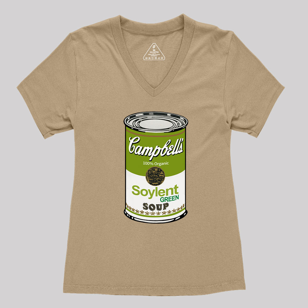 Soylent Green Campbelis Women's V-Neck T-shirt